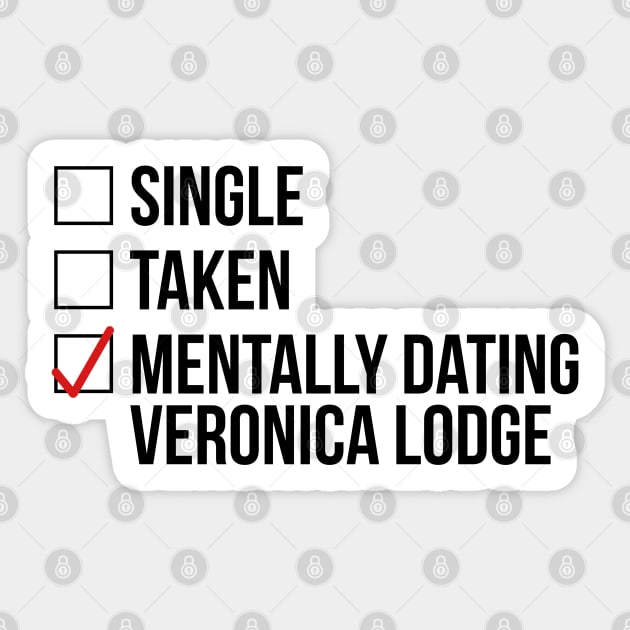 MENTALLY DATING VERONICA LODGE Sticker by localfandoms